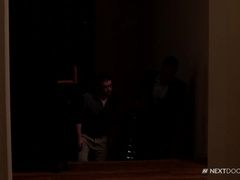 Shh..I Caught Tutor Father Wanking, Got My Huge Man-Meat Up