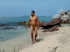 Beach Spy Video Clips of Guys Naked in Public