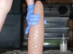 Railing two big fuck sticks plums deep