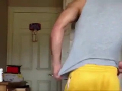 Sexy Gym Stud Jerking Off 9