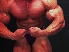 MUSCLEGOD MUSCLE SHOW OFF WORSHIP COCK