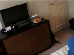 In mouth and on window 3