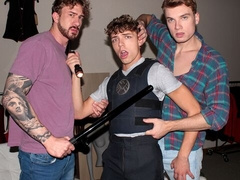 Sleazy nighttime fun with Jack Valor and Caden Dior