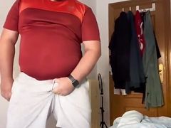 Handjob Solo Arriving From Gym
