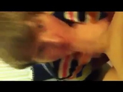 Giving NOT His bro a Blowjob and Swallowing 5