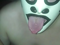 Swiss bisex chub sucking my cock at home