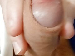 Guy masturbates and moans