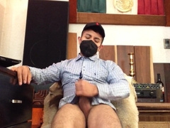 I caught my stepbrother masturbating off