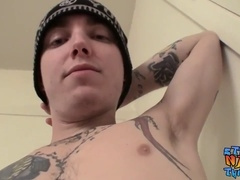 Wanked, lad, jerked off