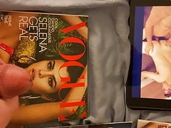Cumming for Selena Gomez and licking it up 15