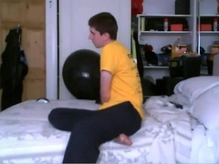Inflatable Balloon Fun: Twink's Solo Play