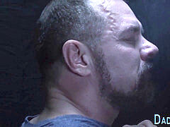 Stepson gargles bears gloryhole chisel