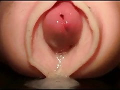 REVERSE CREAMPIE WITH MY FLESHLIGHT