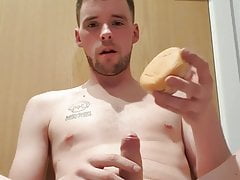 Cameron fucks a donut
