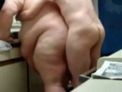 Chubby Daddy Barebacks a Young Man