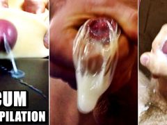 25 Juicy Cumshots! COMPILATION OF MY CUM (1 part)