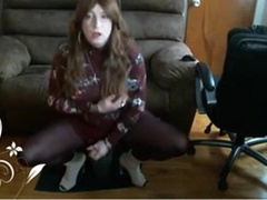 Sabrina's Solo Anal Play with Sex Toy