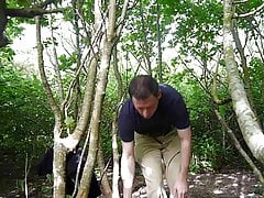 Kudoslong is outside in the woods he strips off all his clothing and wanks till he cums