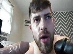 Sexy Cam Stud Dildo Play