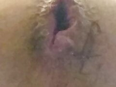 manpussy gaping with dildo