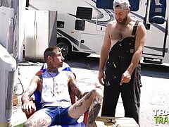 TRAILERTRASHBOYS Joel Someone Barebacks With Ryan Sebastian