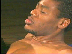 2 steamy black studs fuck each other hard and long