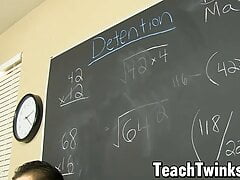 School twink Ryan Sharp anal fucked by teacher Danny Brooks