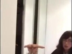 Crossdressing student porks and deep-throats