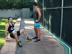 HotHouse My Running Buddy Made Me Cum Outside TWICE