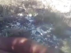 Old Albanian Dad Huge Cock Cumshot