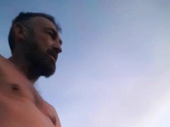 Walking around jerkoff