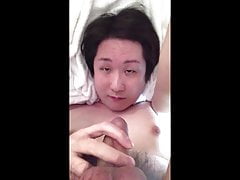 Another self facial by Singapore boy