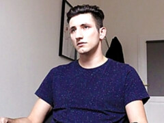 Great gay casting video with hardcore butt blasting