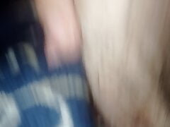 I masturbate on my feet with toys and milk