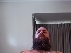 Scorching Spunk in the Morning, ( Hairless and Inked.)