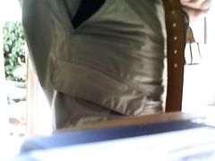 Showing my arse & small cock