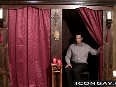 Horny Armond loves to suck and deepthroat Nicks thick cock