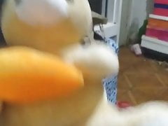 fucking my rabbit plushie 2