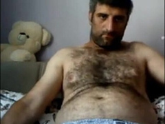 Meaty-Fuck-stick Turkish Grizzly Strokes on Cam