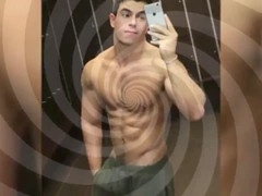 Hypnotized muscle hunk