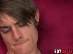 Torrid Youngster Masturbates his Humungous Boner off during Buttfuck Have Fun