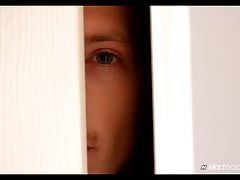 NextDoorStudios - Johnny B Caught Jerking Off Then Fucked