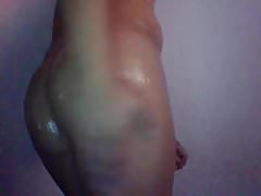 Sexy Femboy Massaging her Ass for me
