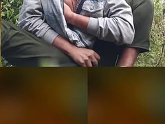 Watching a sex story at alone in forest that you feel more horny