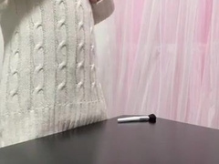 Edging my trunk with a paint brush