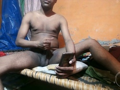 Sexy Desi boy1101 captures his naked self in hot video