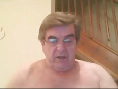 Daddy cums on cam