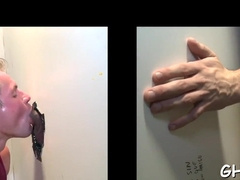 Frisky homo gives a cute deep-throat