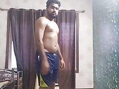 Indian boy workout