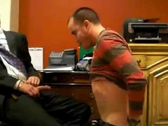 Str8 daddy with male secretary 10